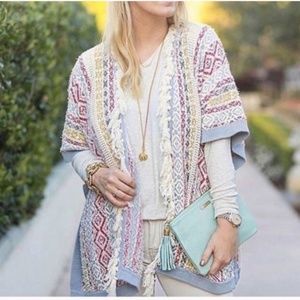 CAbi Multicolor Knit Cardigan